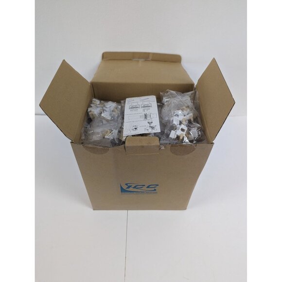 ICC Other - New ICC IC1076VVWH Network Connector RJ-11 Jack for EZ Style 38 Packs